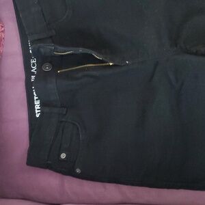 The Children's Place boys size 18 slim black jeans new without tags